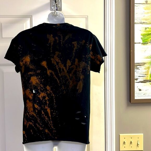 Rolling Stones Reverse Tie Dye 100% Cotton Band Tee- XS - Picture 5 of 8